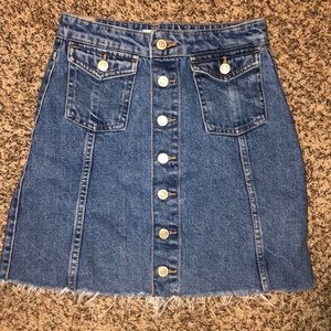 Zara Denim Skirt